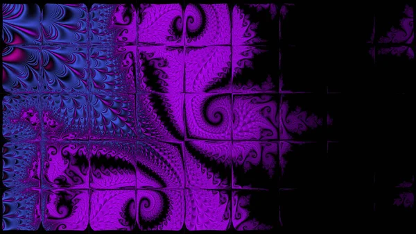 Αφηρημένος Υπολογιστής Που Δημιουργείται Fractal Σχεδιασμός Φράκταλ Είναι Ένα Ατέρμονο — Φωτογραφία Αρχείου