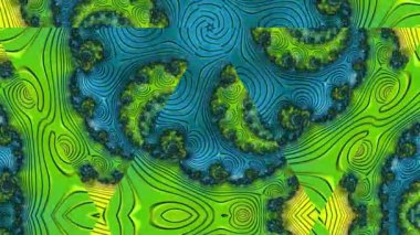 Soyut Bilgisayar Fraktal Tasarımı. Fraktal hiç bitmeyen bir desen. Fraktallar, farklı ölçeklerde kendine benzeyen sonsuz derecede karmaşık kalıplardır. Cep telefonu duvar kağıdı için harika.