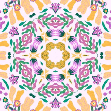 Soyut Bilgisayar Fraktal Tasarımı. Fraktal hiç bitmeyen bir desen. Fraktallar, farklı ölçeklerde kendine benzeyen sonsuz derecede karmaşık kalıplardır. Cep telefonu duvar kağıdı için harika.