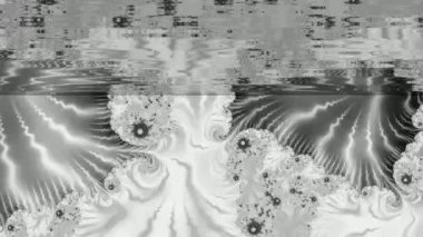 Soyut Bilgisayar Fraktal Tasarımı. Fraktal hiç bitmeyen bir desen. Fraktallar, farklı ölçeklerde kendine benzeyen sonsuz derecede karmaşık kalıplardır. Cep telefonu duvar kağıdı için harika.