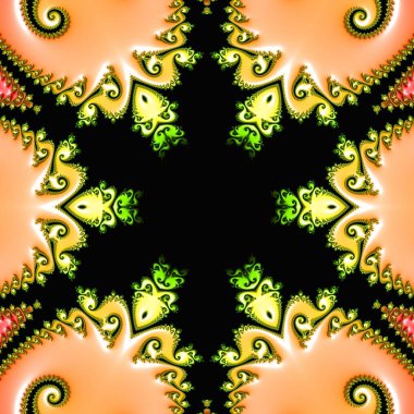 Soyut Bilgisayar Fraktal Tasarımı. Fraktal hiç bitmeyen bir desen. Fraktallar, farklı ölçeklerde kendine benzeyen sonsuz derecede karmaşık kalıplardır. Cep telefonu duvar kağıdı için harika.