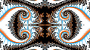 Soyut Bilgisayar Fraktal Tasarımı. Fraktal hiç bitmeyen bir desen. Fraktallar, farklı ölçeklerde kendine benzeyen sonsuz derecede karmaşık kalıplardır. Cep telefonu duvar kağıdı için harika.