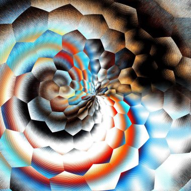 Soyut Bilgisayar Fraktal Tasarımı. Fraktal hiç bitmeyen bir desen. Fraktallar, farklı ölçeklerde kendine benzeyen sonsuz derecede karmaşık kalıplardır. Cep telefonu duvar kağıdı için harika.