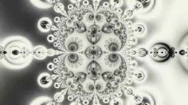 Soyut Bilgisayar Fraktal Tasarımı. Fraktal hiç bitmeyen bir desen. Fraktallar, farklı ölçeklerde kendine benzeyen sonsuz derecede karmaşık kalıplardır. Cep telefonu duvar kağıdı için harika.