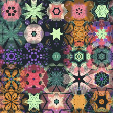 Soyut Bilgisayar Fraktal Tasarımı. Fraktal hiç bitmeyen bir desen. Fraktallar, farklı ölçeklerde kendine benzeyen sonsuz derecede karmaşık kalıplardır. Cep telefonu duvar kağıdı için harika.