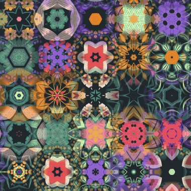 Soyut Bilgisayar Fraktal Tasarımı. Fraktal hiç bitmeyen bir desen. Fraktallar, farklı ölçeklerde kendine benzeyen sonsuz derecede karmaşık kalıplardır. Cep telefonu duvar kağıdı için harika.