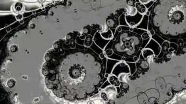 Soyut Bilgisayar Fraktal Tasarımı. Fraktal hiç bitmeyen bir desen. Fraktallar, farklı ölçeklerde kendine benzeyen sonsuz derecede karmaşık kalıplardır. Cep telefonu duvar kağıdı için harika.