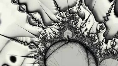 Soyut Bilgisayar Fraktal Tasarımı. Fraktal hiç bitmeyen bir desen. Fraktallar, farklı ölçeklerde kendine benzeyen sonsuz derecede karmaşık kalıplardır. Cep telefonu duvar kağıdı için harika.