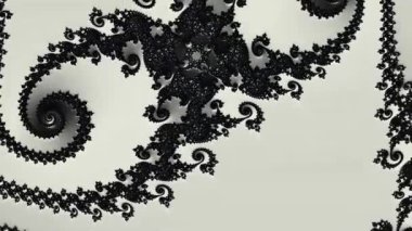 Soyut Bilgisayar Fraktal Tasarımı. Fraktal hiç bitmeyen bir desen. Fraktallar, farklı ölçeklerde kendine benzeyen sonsuz derecede karmaşık kalıplardır. Cep telefonu duvar kağıdı için harika.