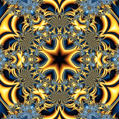 Soyut Bilgisayar Fraktal Tasarımı. Fraktal hiç bitmeyen bir desen. Fraktallar, farklı ölçeklerde kendine benzeyen sonsuz derecede karmaşık kalıplardır. Cep telefonu duvar kağıdı için harika.