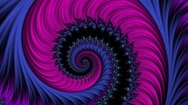 Soyut Bilgisayar Fraktal Tasarımı. Fraktal hiç bitmeyen bir desen. Fraktallar, farklı ölçeklerde kendine benzeyen sonsuz derecede karmaşık kalıplardır. Cep telefonu duvar kağıdı için harika.