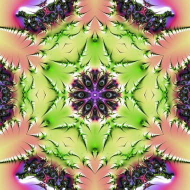 Soyut Bilgisayar Fraktal Tasarımı. Fraktal hiç bitmeyen bir desen. Fraktallar, farklı ölçeklerde kendine benzeyen sonsuz derecede karmaşık kalıplardır. Cep telefonu duvar kağıdı için harika.