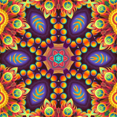 Soyut Bilgisayar Fraktal Tasarımı. Fraktal hiç bitmeyen bir desen. Fraktallar, farklı ölçeklerde kendine benzeyen sonsuz derecede karmaşık kalıplardır. Cep telefonu duvar kağıdı için harika.