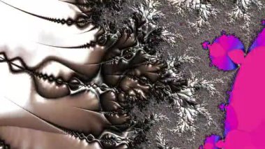 Soyut Bilgisayar Fraktal Tasarımı. Fraktal hiç bitmeyen bir desen. Fraktallar, farklı ölçeklerde kendine benzeyen sonsuz derecede karmaşık kalıplardır. Cep telefonu duvar kağıdı için harika.