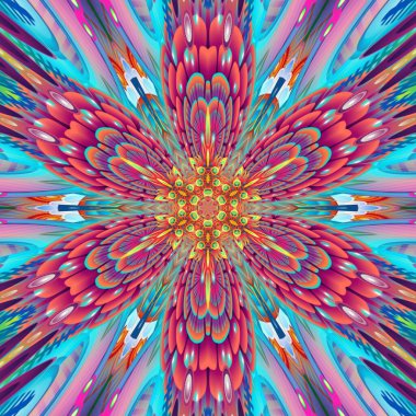 Soyut Bilgisayar Fraktal Tasarımı. Fraktal hiç bitmeyen bir desen. Fraktallar, farklı ölçeklerde kendine benzeyen sonsuz derecede karmaşık kalıplardır. Cep telefonu duvar kağıdı için harika.