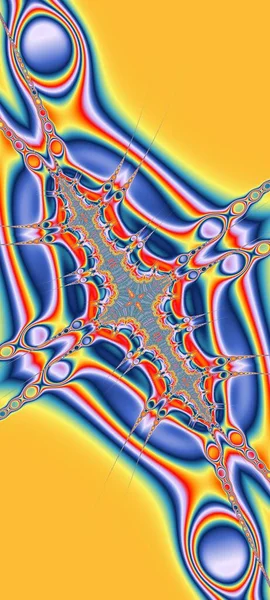 Αφηρημένος Υπολογιστής Που Δημιουργείται Fractal Σχεδιασμός Φράκταλ Είναι Ένα Ατέρμονο — Φωτογραφία Αρχείου