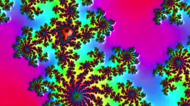 Soyut Bilgisayar Fraktal Tasarımı. Fraktal hiç bitmeyen bir desen. Fraktallar, farklı ölçeklerde kendine benzeyen sonsuz derecede karmaşık kalıplardır. Cep telefonu duvar kağıdı için harika.