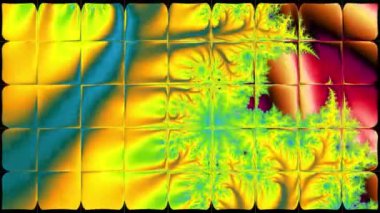 Soyut Bilgisayar Fraktal Tasarımı. Fraktal hiç bitmeyen bir desen. Fraktallar, farklı ölçeklerde kendine benzeyen sonsuz derecede karmaşık kalıplardır. Cep telefonu duvar kağıdı için harika.