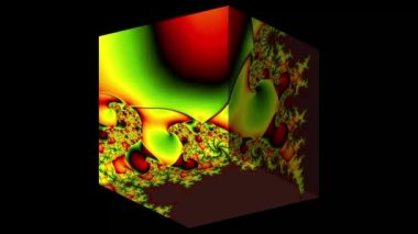 Soyut Bilgisayar Fraktal Tasarımı. Fraktal hiç bitmeyen bir desen. Fraktallar, farklı ölçeklerde kendine benzeyen sonsuz derecede karmaşık kalıplardır. Cep telefonu duvar kağıdı için harika.