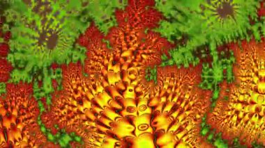 Soyut Bilgisayar Fraktal Tasarımı. Fraktal hiç bitmeyen bir desen. Fraktallar, farklı ölçeklerde kendine benzeyen sonsuz derecede karmaşık kalıplardır. Cep telefonu duvar kağıdı için harika.