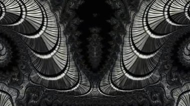 Soyut Bilgisayar Fraktal Tasarımı. Fraktal hiç bitmeyen bir desen. Fraktallar, farklı ölçeklerde kendine benzeyen sonsuz derecede karmaşık kalıplardır. Cep telefonu duvar kağıdı için harika.