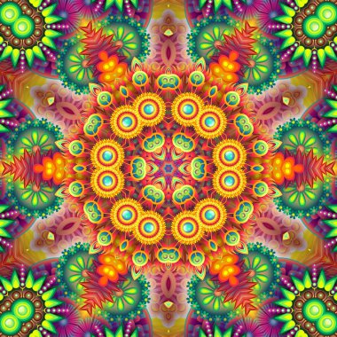 Soyut Bilgisayar Fraktal Tasarımı. Fraktal hiç bitmeyen bir desen. Fraktallar, farklı ölçeklerde kendine benzeyen sonsuz derecede karmaşık kalıplardır. Cep telefonu duvar kağıdı için harika.