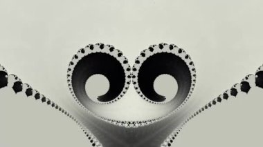 Soyut Bilgisayar Fraktal Tasarımı. Fraktal hiç bitmeyen bir desen. Fraktallar, farklı ölçeklerde kendine benzeyen sonsuz derecede karmaşık kalıplardır. Cep telefonu duvar kağıdı için harika.