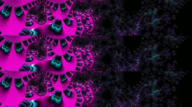 Soyut Bilgisayar Fraktal Tasarımı. Fraktal hiç bitmeyen bir desen. Fraktallar, farklı ölçeklerde kendine benzeyen sonsuz derecede karmaşık kalıplardır. Cep telefonu duvar kağıdı için harika.