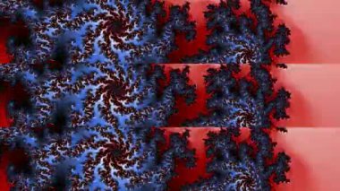 Soyut Bilgisayar Fraktal Tasarımı. Fraktal hiç bitmeyen bir desen. Fraktallar, farklı ölçeklerde kendine benzeyen sonsuz derecede karmaşık kalıplardır. Cep telefonu duvar kağıdı için harika.