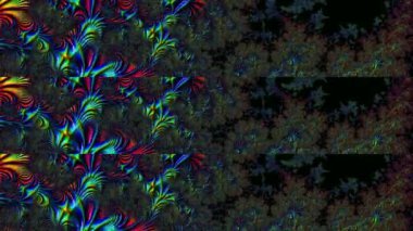 Soyut Bilgisayar Fraktal Tasarımı. Fraktal hiç bitmeyen bir desen. Fraktallar, farklı ölçeklerde kendine benzeyen sonsuz derecede karmaşık kalıplardır. Cep telefonu duvar kağıdı için harika.