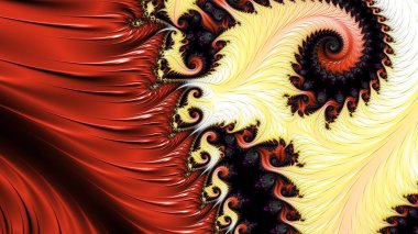 Soyut Bilgisayar Fraktal Tasarımı. Fraktal hiç bitmeyen bir desen. Fraktallar, farklı ölçeklerde kendine benzeyen sonsuz derecede karmaşık kalıplardır. Cep telefonu duvar kağıdı için harika.