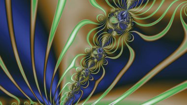 Soyut Bilgisayar Fraktal Tasarımı. Fraktal hiç bitmeyen bir desen. Fraktallar, farklı ölçeklerde kendine benzeyen sonsuz derecede karmaşık kalıplardır. Cep telefonu duvar kağıdı için harika.