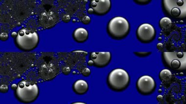 Soyut Bilgisayar Fraktal Tasarımı. Fraktal hiç bitmeyen bir desen. Fraktallar, farklı ölçeklerde kendine benzeyen sonsuz derecede karmaşık kalıplardır. Cep telefonu duvar kağıdı için harika.