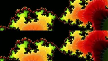 Soyut Bilgisayar Fraktal Tasarımı. Fraktal hiç bitmeyen bir desen. Fraktallar, farklı ölçeklerde kendine benzeyen sonsuz derecede karmaşık kalıplardır. Cep telefonu duvar kağıdı için harika.