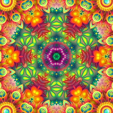 Soyut Bilgisayar Fraktal Tasarımı. Fraktal hiç bitmeyen bir desen. Fraktallar, farklı ölçeklerde kendine benzeyen sonsuz derecede karmaşık kalıplardır. Cep telefonu duvar kağıdı için harika.