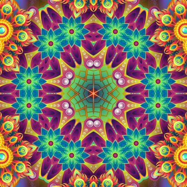 Soyut Bilgisayar Fraktal Tasarımı. Fraktal hiç bitmeyen bir desen. Fraktallar, farklı ölçeklerde kendine benzeyen sonsuz derecede karmaşık kalıplardır. Cep telefonu duvar kağıdı için harika.