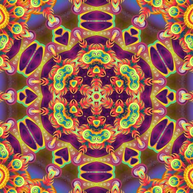 Soyut Bilgisayar Fraktal Tasarımı. Fraktal hiç bitmeyen bir desen. Fraktallar, farklı ölçeklerde kendine benzeyen sonsuz derecede karmaşık kalıplardır. Cep telefonu duvar kağıdı için harika.