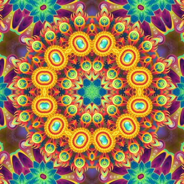 Soyut Bilgisayar Fraktal Tasarımı. Fraktal hiç bitmeyen bir desen. Fraktallar, farklı ölçeklerde kendine benzeyen sonsuz derecede karmaşık kalıplardır. Cep telefonu duvar kağıdı için harika.