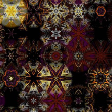 Soyut Bilgisayar Fraktal Tasarımı. Fraktal hiç bitmeyen bir desen. Fraktallar, farklı ölçeklerde kendine benzeyen sonsuz derecede karmaşık kalıplardır. Cep telefonu duvar kağıdı için harika.