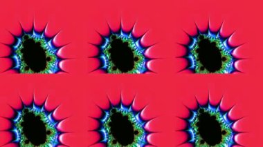 Soyut Bilgisayar Fraktal Tasarımı. Fraktal hiç bitmeyen bir desen. Fraktallar, farklı ölçeklerde kendine benzeyen sonsuz derecede karmaşık kalıplardır. Cep telefonu duvar kağıdı için harika.