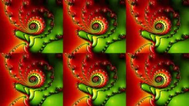 Soyut Bilgisayar Fraktal Tasarımı. Fraktal hiç bitmeyen bir desen. Fraktallar, farklı ölçeklerde kendine benzeyen sonsuz derecede karmaşık kalıplardır. Cep telefonu duvar kağıdı için harika.