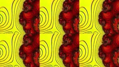 Soyut Bilgisayar Fraktal Tasarımı. Fraktal hiç bitmeyen bir desen. Fraktallar, farklı ölçeklerde kendine benzeyen sonsuz derecede karmaşık kalıplardır. Cep telefonu duvar kağıdı için harika.