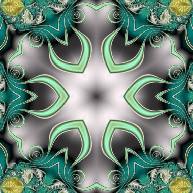 Soyut Bilgisayar Fraktal Tasarımı. Fraktal hiç bitmeyen bir desen. Fraktallar, farklı ölçeklerde kendine benzeyen sonsuz derecede karmaşık kalıplardır. Cep telefonu duvar kağıdı için harika.