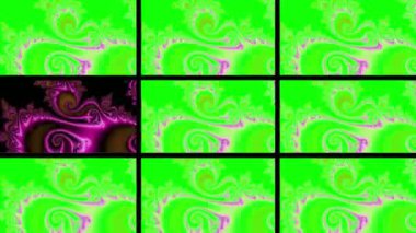 Soyut Bilgisayar Fraktal Tasarımı. Fraktal hiç bitmeyen bir desen. Fraktallar, farklı ölçeklerde kendine benzeyen sonsuz derecede karmaşık kalıplardır. Cep telefonu duvar kağıdı için harika.