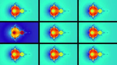 Soyut Bilgisayar Fraktal Tasarımı. Fraktal hiç bitmeyen bir desen. Fraktallar, farklı ölçeklerde kendine benzeyen sonsuz derecede karmaşık kalıplardır. Cep telefonu duvar kağıdı için harika.