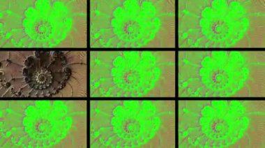 Soyut Bilgisayar Fraktal Tasarımı. Fraktal hiç bitmeyen bir desen. Fraktallar, farklı ölçeklerde kendine benzeyen sonsuz derecede karmaşık kalıplardır. Cep telefonu duvar kağıdı için harika.