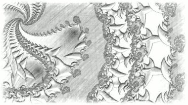 Soyut Bilgisayar Fraktal Tasarımı. Fraktal hiç bitmeyen bir desen. Fraktallar, farklı ölçeklerde kendine benzeyen sonsuz derecede karmaşık kalıplardır. Cep telefonu duvar kağıdı için harika.