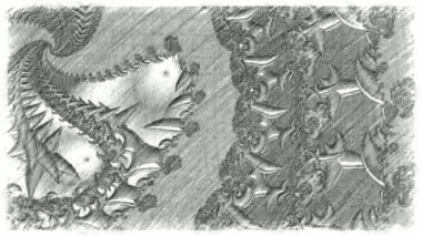 Soyut Bilgisayar Fraktal Tasarımı. Fraktal hiç bitmeyen bir desen. Fraktallar, farklı ölçeklerde kendine benzeyen sonsuz derecede karmaşık kalıplardır. Cep telefonu duvar kağıdı için harika.