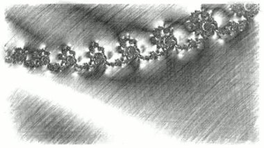 Soyut Bilgisayar Fraktal Tasarımı. Fraktal hiç bitmeyen bir desen. Fraktallar, farklı ölçeklerde kendine benzeyen sonsuz derecede karmaşık kalıplardır. Cep telefonu duvar kağıdı için harika.