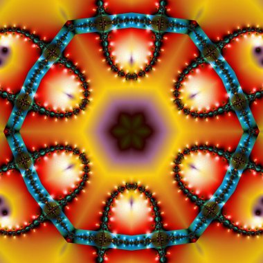 Soyut Bilgisayar Fraktal Tasarımı. Fraktal hiç bitmeyen bir desen. Fraktallar, farklı ölçeklerde kendine benzeyen sonsuz derecede karmaşık kalıplardır. Cep telefonu duvar kağıdı için harika.